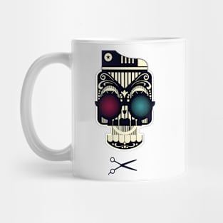 Barber Skull Mug